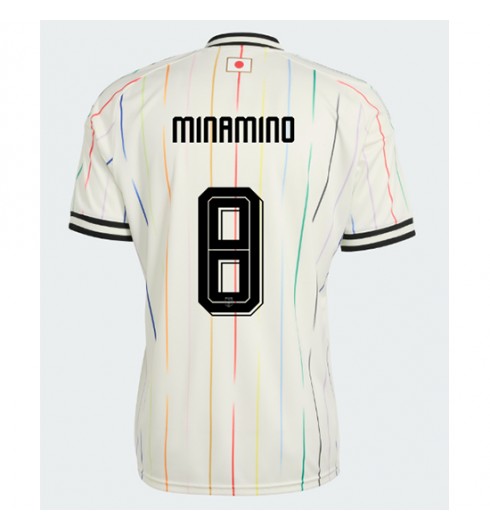 Japonsko Takumi Minamino #8 Venkovní Dres MS 2026 Krátký Rukáv Japonsko Takumi Minamino #8 Venkovní Dres MS 2026 Krátký Rukáv